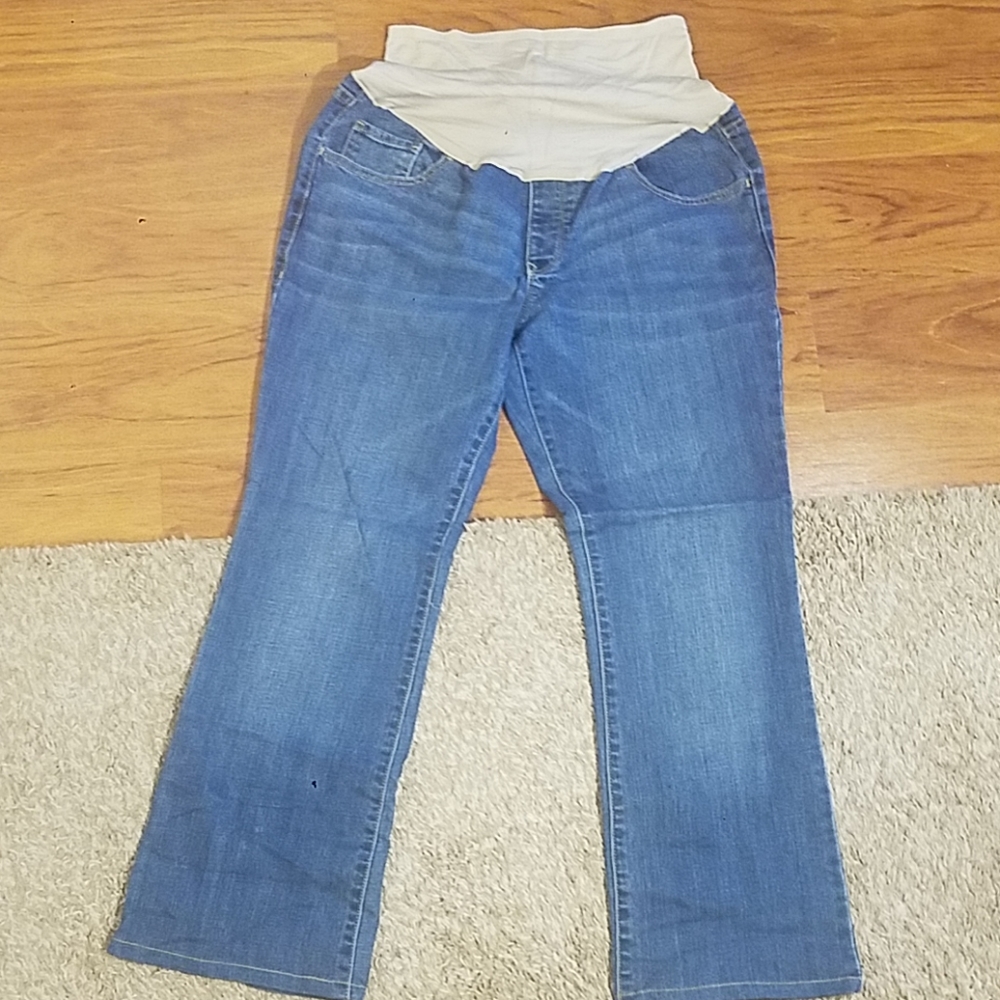 Over the belly jeans maternity